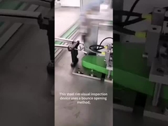 Çelik yüzüğün çevre akımı ve görsel ortak incelemesinin videosu