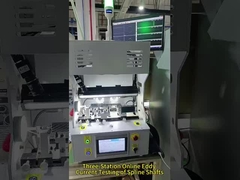 Üç istasyonlu çevrimiçi Eddy akım testi