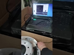 Eddy akım testi kullanarak karmaşık şekillerde araba tekerlek merkezi tespit